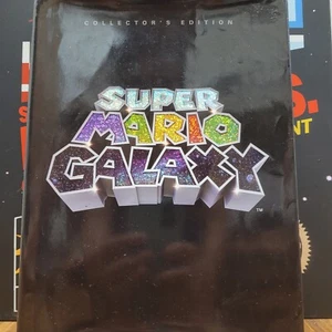 Super Mario Galaxy Collector's Edition Strategy Guide Hardcover VGC FREE POSTAGE - Picture 1 of 8