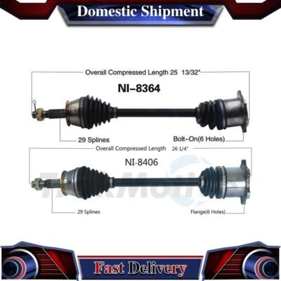 Rear CV Axle Drive Shaft Joint For INFINITI Q45 2002 2003 2004 2005 2006 - Image 1 of 3