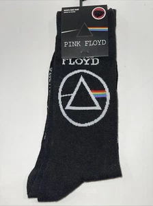 Calcetines Pink Floyd Adultos Negros Novedad Crew Talla 7-12 Nuevos - Imagen 1 de 2