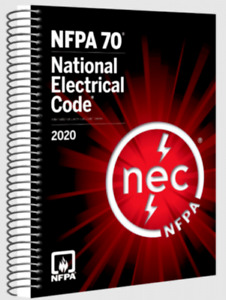 NFPA 70, NEC, National Electrical Code SPIRALBOUND , based on the 2020 code