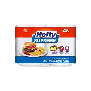 Hefty Supreme 8 7/8" Schaumstoffplatten, 250 kt. - Bild 1 von 4