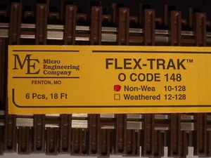 O-SCALE MICRO-ENGINEERING #10-128 FLEX-TRACK CODICE 148 NON WEA BIGDISCOUNTTRAINS - Foto 1 di 5