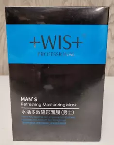 Maschera viso idratante rinfrescante uomo WIS professionale 25G X 20 fogli - Foto 1 di 9