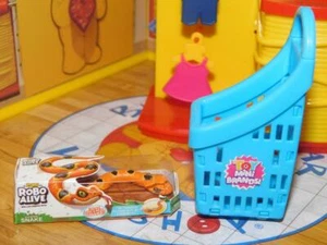 Spielzeug Mini Marke Einkaufskorb Robo lebendige Schlange passt Fisher Price liebevolle Familie - Bild 1 von 2