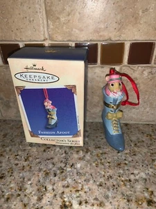Hallmark Andenken Ornamente Serie "Fashion Afoot" 2002 in Box # 1536 - Bild 1 von 11