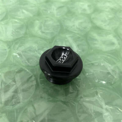 Works Connection Oil Filler Plug for KTM 65 85 250 300 380 450 530 24-021 Black - image 1 of 2