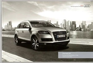 Audi Q7 2012-13 UK Market Sales Brochure Standard SE S line Plus - Picture 1 of 2