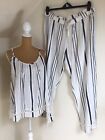 next escape reality lounge trousers suit size 18  summer called holidays BNWT