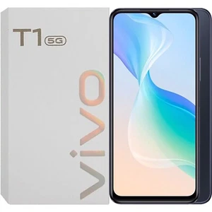 Vivo T1 5G Starlight Black 128GB + 6GB Dual-SIM Factory Unlocked GSM NEW - Picture 1 of 4