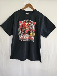Chicago Blackhawks Stanley Cup 2010 Champions T-Shirt Patrick Kane Size XL - Picture 1 of 8