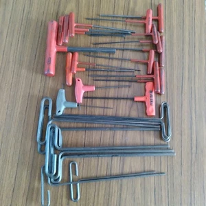 T-HANDLE ALLEN WRENCH USED LOT OF 24 - Picture 1 of 4