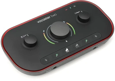 Focusrite Vocaster Dos USB-C Podcasting Interfaz de Audio Foto 1 de 4