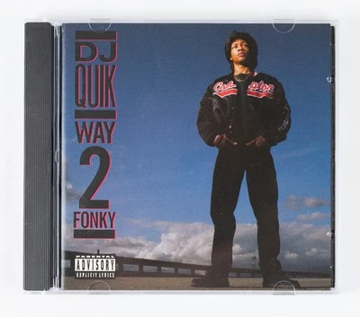 DJ Quik - Way 2 Fonky (CD, 1992, Profile) G-Funk Gansta Profile Foto 1 de 4