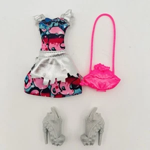 Monster High Replacement Draculaura Boo York Frightseers Shoes Boots Dress Purse - Picture 1 of 3