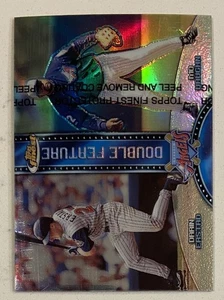 1999 Topps Finest Double Feature Darin Erstad/Mo Vaughn Refractor - Bild 1 von 4