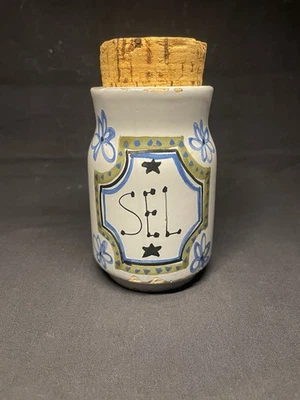 Pot à sel en céramique de Roger Capron Vallauris - Photo 1/4