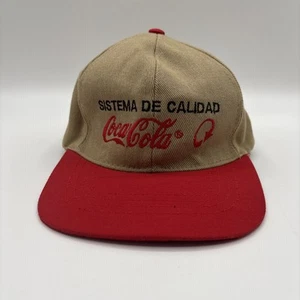Coca-Cola Promo Baseball Cap Sistema De Calidad Quality System Centexta VTG - Picture 1 of 6