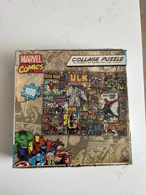Супергерой Marvel тема комиксов героев коллаж головоломка 1000 новый и запечатанный - Изображение 1 из 2