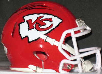 Minicasco de velocidad firmado con autógrafo por Neil Smith certificado por la JSA Kansas City Chiefs Foto 1 de 4