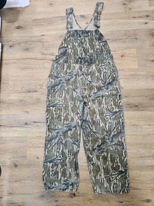 Vintage Mossy Oak Treestand Bibs Size 36x24 Short - Picture 1 of 6