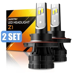4 PCS LED 9008/H13 Headlight Bulbs Conversion Kit High Low Beam 6000K White - Picture 1 of 11
