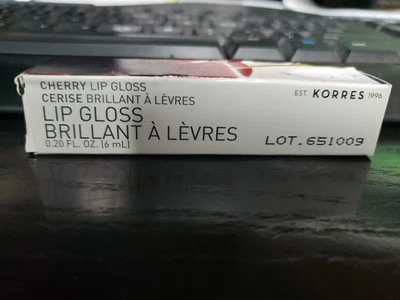 Korres #11 Light Pink Cherry Lipgloss High Shine 6ml/0.20 oz Full Size NIB - Image 1 of 4