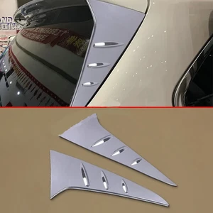 For Toyota Sienna 2021-2025 Chrome Rear Door Spoiler Wing Cover Trims Accessory - Picture 1 of 5