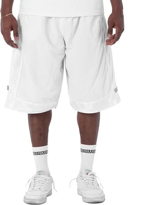 Shorts de basquete masculinos de malha pesada Pro Club - Imagem 1 de 4