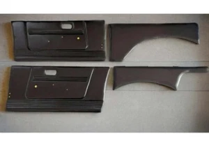 Custom Door Panel Set Black For Suzuki SamuraiJimny SJ410 SJ413 J11 Short body - Picture 1 of 12