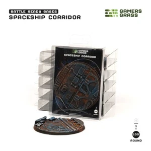 Astronave Corridoio Battaglia Basi - 100mm Tondo - Nuovo - Gamers Grass - Foto 1 di 3
