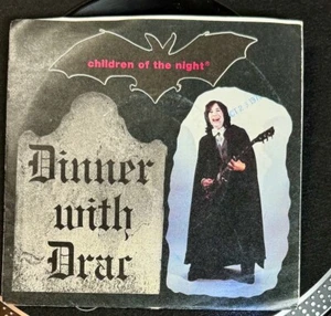 CHILDREN OF THE NIGHT 45 p.p.p. PDJ-6530 Dinner With Drac/Transylvania Listen PS - Picture 1 of 4
