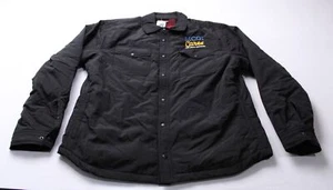 32 Degrees Men's Commuter Tech Fleece-Lined Shirt Jacket NC3 Black Large - Picture 1 of 4
