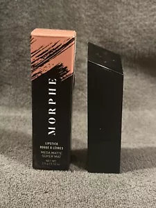 MORPHE Mega Matte Lipstick FIRST BASE Full Size - New In Box Nude Shade - Picture 1 of 4