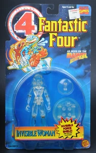 1995 Toy Biz Marvel Fantastic Four Mr. Fantastic Super Stretch Arms MOC Sealed - Picture 1 of 3