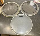 Lot of 3, 2 Remo Weather King 10” 1 Yamaha Batter 250 drum head