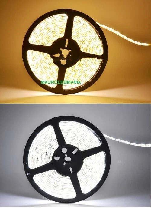 Striscia led Bobina MT5 300 SMD 3528 IP20 Modellismo Interno Bianco Caldo Pavia  - Immagine 1 di 1