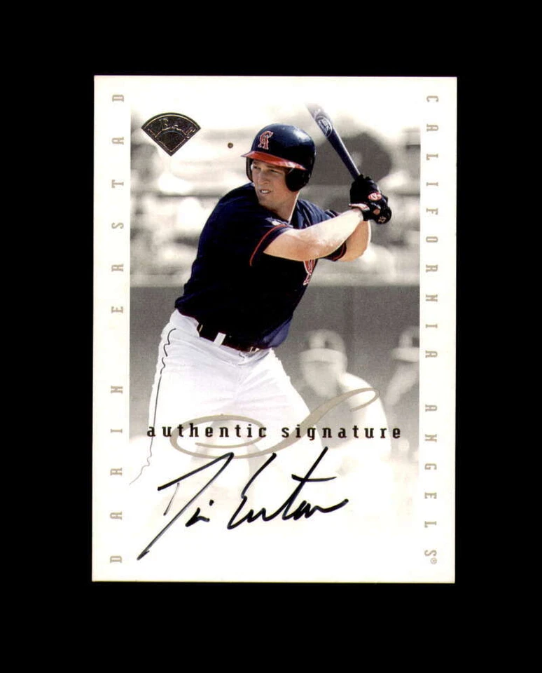 Darin Erstad Hand Signed 1996 Leaf Signature California Angels Autograph - Image 1 of 2