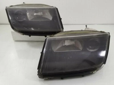 JDM 300zx Nissan Fairlady Z Z32 ICHIKOH FRONT OEM BLACK GLASSES Headlight Lamp - Image 1 of 4
