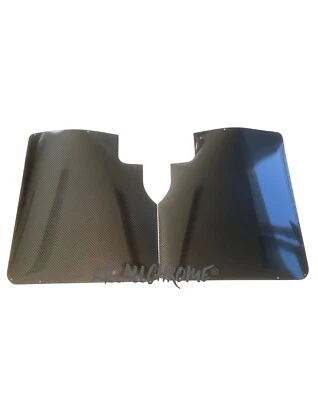 KILLALLCHROME Coprisedile posteriore in fibra di carbonio originale Abarth lucido Fiat 500 595 2007-2023