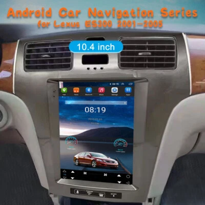 Car Video Player for Lexus ES300 2001-2005 10.4"HD Screen GPS Navi BT Music WiFi - Image 1 of 4