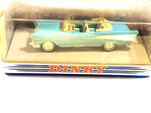 Dinky 1/43 Scale Diecast Model DY27 1957 CHEVROLET CONVERTIBLE MIB MINT Blue
