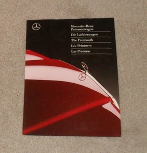 Mercedes Colour Guide 1988 - R107 SL W124 Coupe Estate W126 S Class SEC 190 - Picture 1 of 1