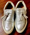 Soda silver slip-on shoes with Tassels