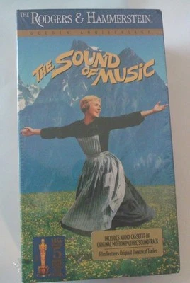 The Sound of Music: Movie & Soundtrack [VHS & Cassette] Rogers & Hammerstein NEW - Image 1 of 4