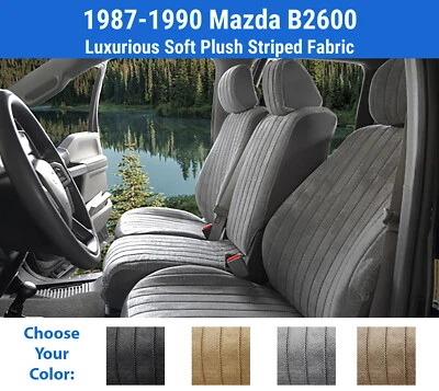 Fundas de asiento Madera para Mazda B2600 1987-1990 Foto 1 de 4
