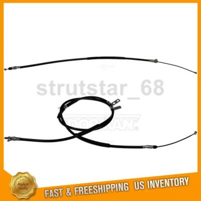 2 cables de freno de estacionamiento traseros para Nissan Frontier 2.4L Nissan Xterra 3.3L 2.4L Foto 1 de 4