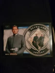 2019 TOPPS STAR WARS SKYWALKER SAGA LEGACY CHASE CARD FT-7 BAIL ORGANA - Picture 1 of 1