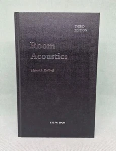 Room Acoustics - Heinrich Kuttruff: 1999 HB, Third Edition. ISBN, 0419247807 - Imagen 1 de 10