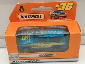 Matchbox Superfast / MB 574 - Jeep Cherokee XJ - Animal Rescue - Crocodile - Picture 1 of 5