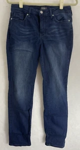 Women's NYDJ Jeans Size 6 Ankle Blue Mid-Rise Sheri Slim Lift X Tuck Technology - Picture 1 of 5